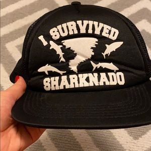 I Survived Sharknado Trucker Hat